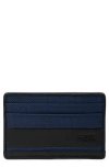 Tumi Alpha Slim Nylon Card Case In Navy