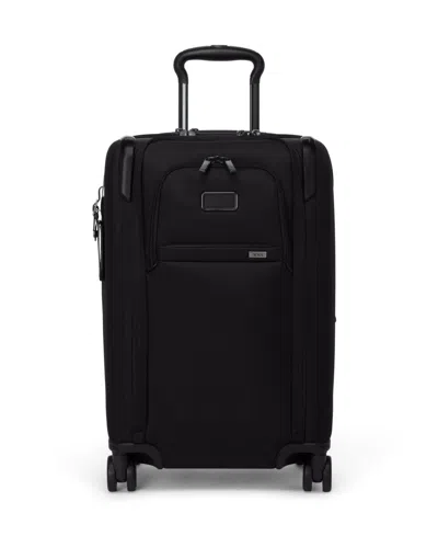 Tumi Alpha Small Dual Access Expandable Carry-on Spinner In Black