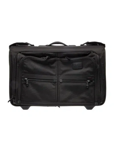Pre-owned Tumi Alpha Wheeled Carry-on In Black