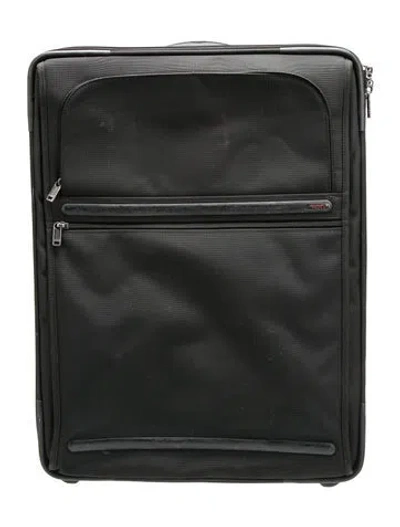 Pre-owned Tumi Alpha Wheeled Suitcase In Black