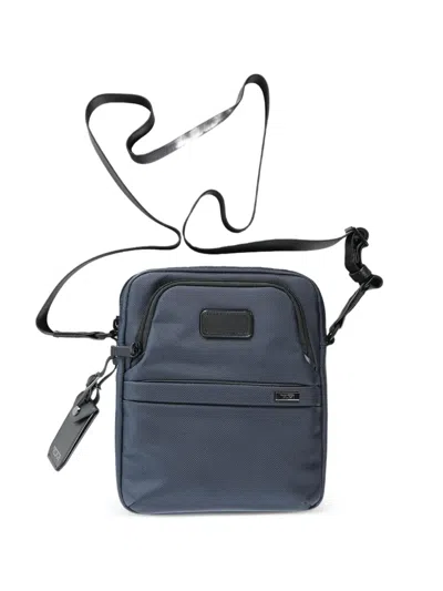 Tumi Alpha Zip Messenger Bag In Blue