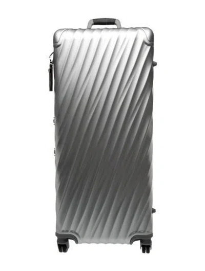 Pre-owned Tumi Aluminum Suitcase In Gray