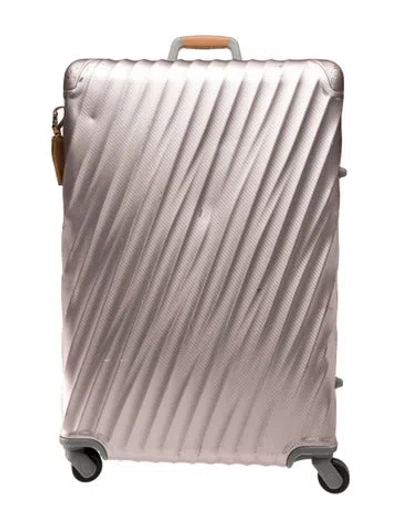 Pre-owned Tumi Aluminum Suitcase In Pink