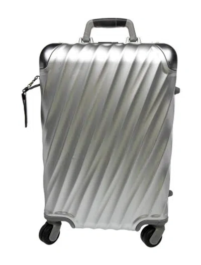Pre-owned Tumi Aluminum Suitcase In Silver