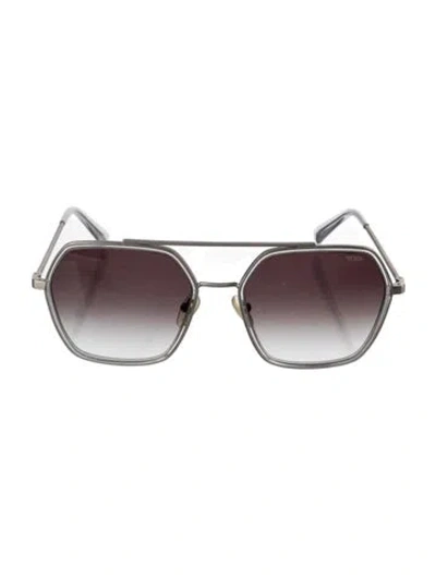 Pre-owned Tumi Aviator Gradient Sunglasses