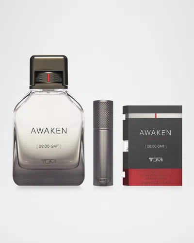 Tumi Awaken [08:00 Gmt] Eau De Parfum Bundle Collection In Multi