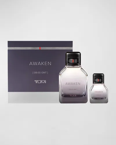 Tumi Awaken [08:00 Gmt]  For Men Eau De Parfum Spray Set In White