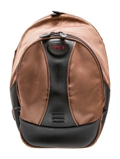 Pre-owned Tumi Backpack In Brown