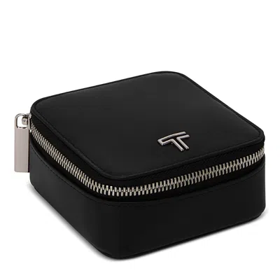 Tumi Belden Leather Jewelry Case In Black