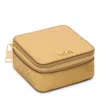 Tumi Belden Leather Jewelry Case In Gold