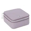 Tumi Belden Leather Jewelry Case In Lavender