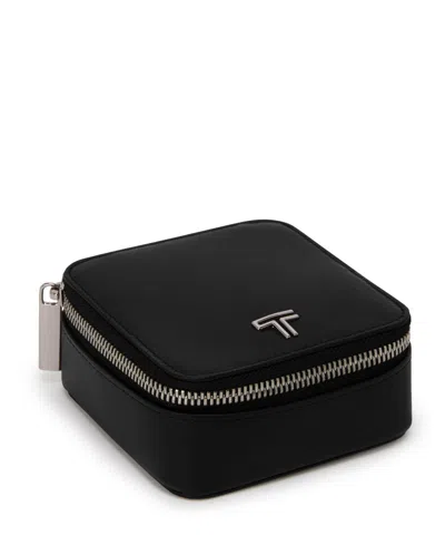 Tumi Belden Slg 4" Jewelry Case In Gray