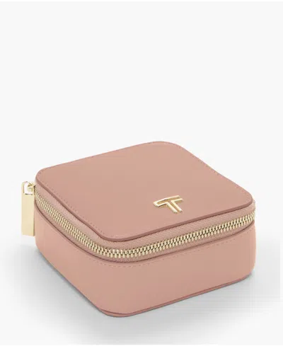 Tumi Belden Slg 4" Jewelry Case In Pink