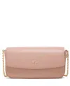 Tumi Belden Slg Wallet On Chain 8.25" Crossbody Bag In Pink
