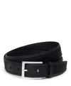 Tumi Belts Rectangle Ballistic Belt 35mm In Silver/black
