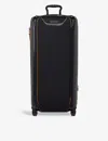 Tumi Black Aero Expandable Four-wheel Rolling Trunk 86.5cm In Black