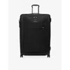 Tumi Black Alpha X-large Dual Access Expandable Checked Suitcase 78.5cm In Pattern