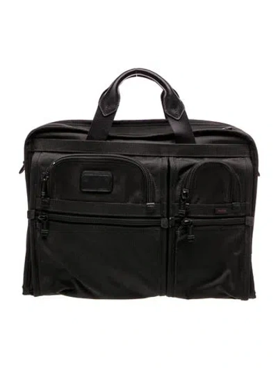 Pre-owned Tumi Black Canvas Carry-on Bag