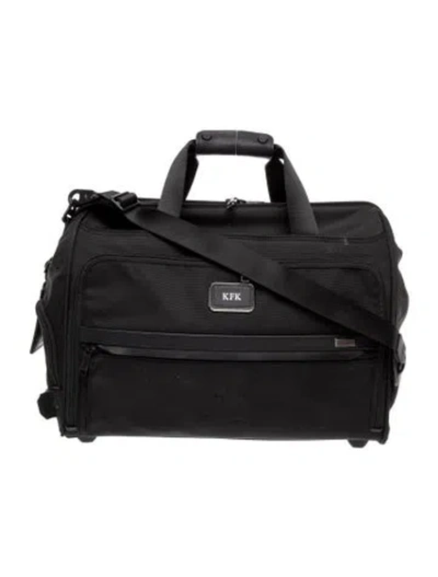 Pre-owned Tumi Black Canvas Mini Suitcase