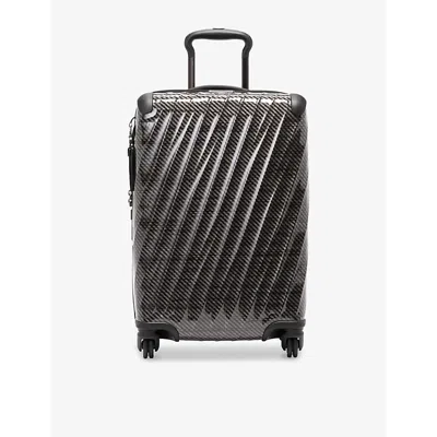Tumi International Expandable 4-wheeled Polycarbonate Carry-on Suitcase 55cm Black Graphite