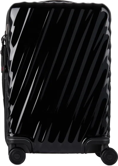 Tumi Black International Expandable 4 Wheeled Carry-on Suitcase