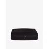 Tumi Large Logo-embroidered Woven Packing Cube Black In Black