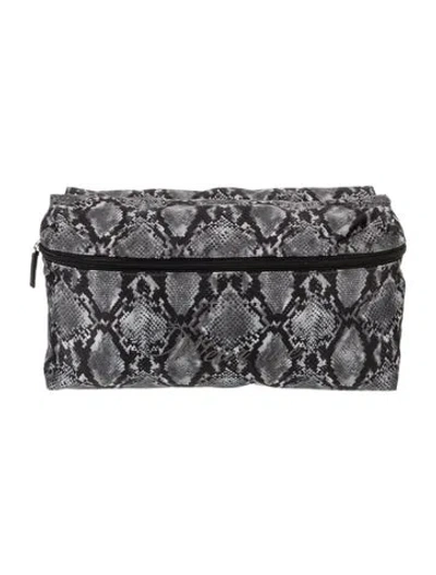 Pre-owned Tumi Black Leather Pouch In Multi