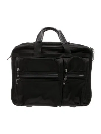 Pre-owned Tumi Black Nylon Carry On