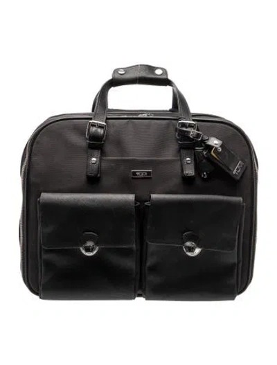 Pre-owned Tumi Black Nylon Carry On