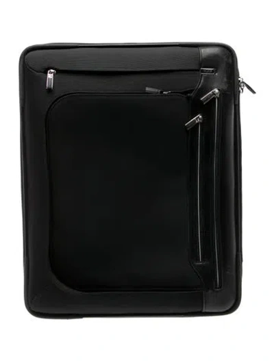 Pre-owned Tumi Black Nylon Suitcase