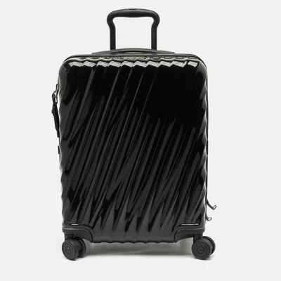 Pre-owned Tumi Black Polycarbonate 19 Degree Expandable Suitcase