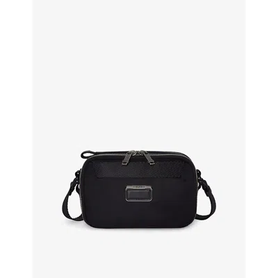 Tumi Black  Mayport Logo-badge Woven Cross-body Bag