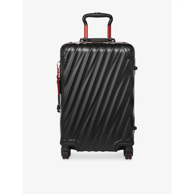 Tumi Black/red 19 Degree International Carry-on 4-wheel Suitcase 56cm In Multi