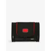 Tumi Black/red Alpha 3 Woven Hanging Travel Kit In Multi