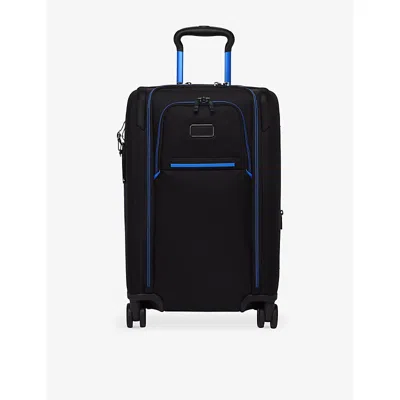 Tumi Black/ultra Blue Dual Access Expandable Cabin Suitcase