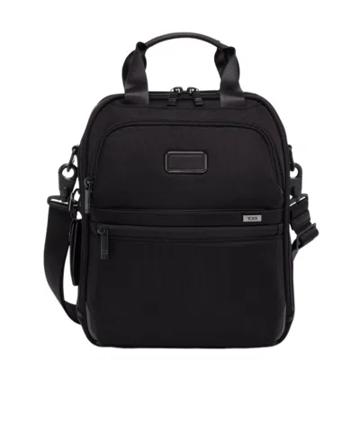 Tumi Boarding Logo-plaque Shoulder Bag In Black