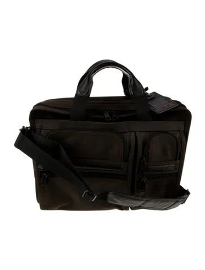 Pre-owned Tumi Briefcase In Black