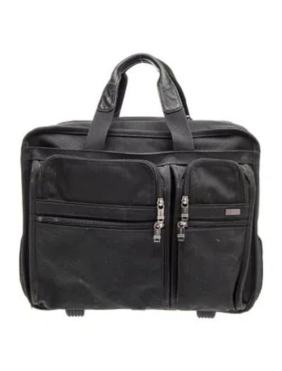 Pre-owned Tumi Briefcase In Black