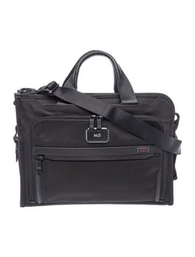 Pre-owned Tumi Briefcase In Black