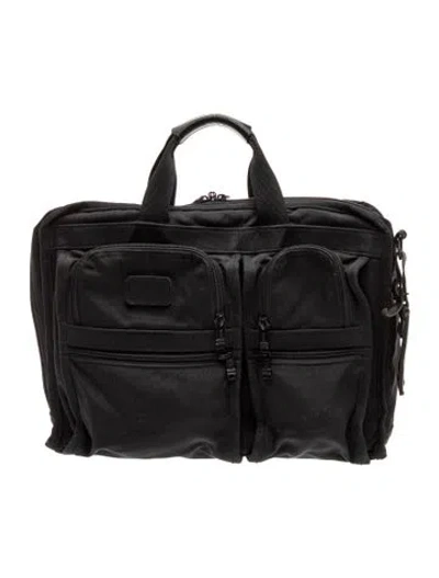 Pre-owned Tumi Briefcase Large In Black