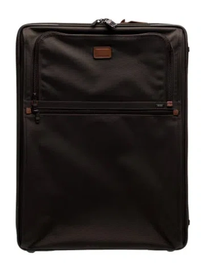 Pre-owned Tumi Brown Nylon Suitcase