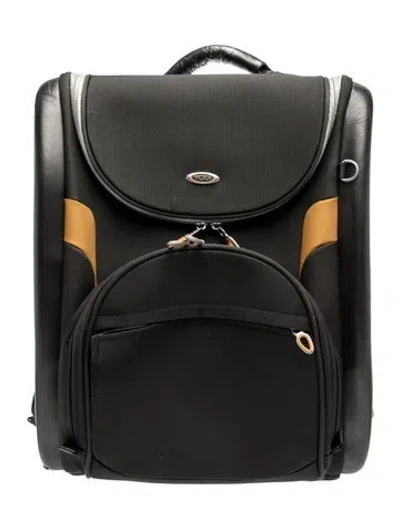 Pre-owned Tumi Canvas Backpack In Black