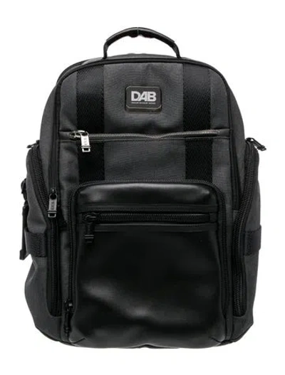 Pre-owned Tumi Canvas Backpack In Black