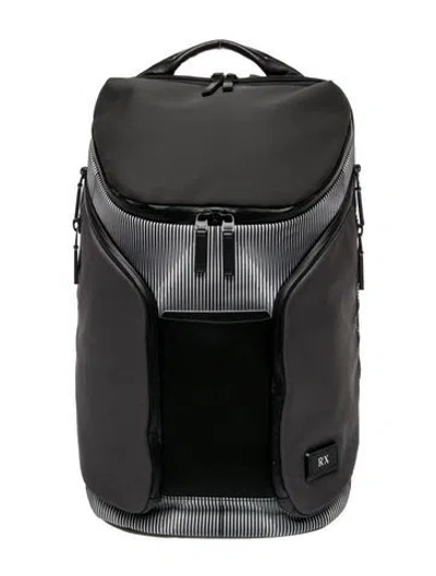 Pre-owned Tumi Canvas Backpack In Black