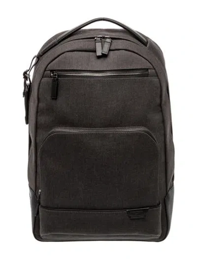 Pre-owned Tumi Canvas Backpack In Gray