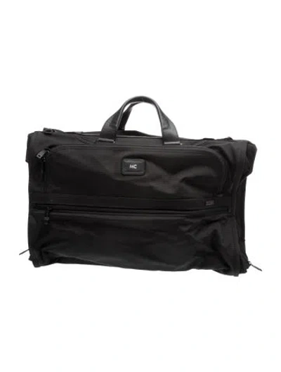Pre-owned Tumi Canvas Carry On In Black