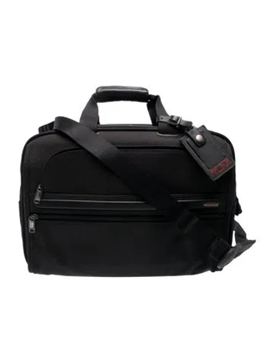 Pre-owned Tumi Canvas Carry-on In Black