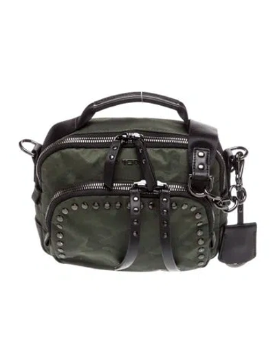 Pre-owned Tumi Canvas Crossbody Bag In Multi