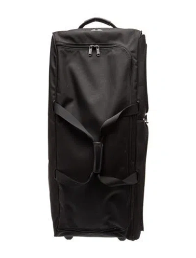 Pre-owned Tumi Canvas Luggage In Black