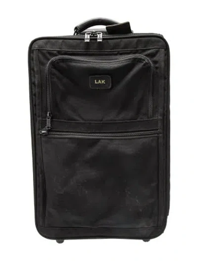Pre-owned Tumi Canvas Suitcase In Black